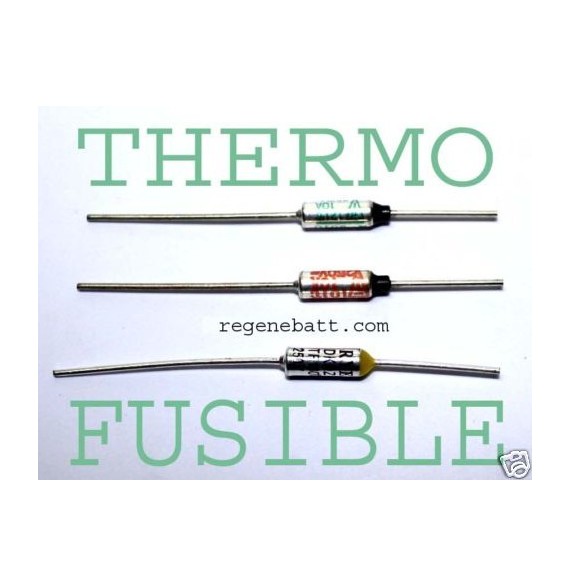 Protection ultime Fusible thermique 101°C à 240°C (x1 ou lots)